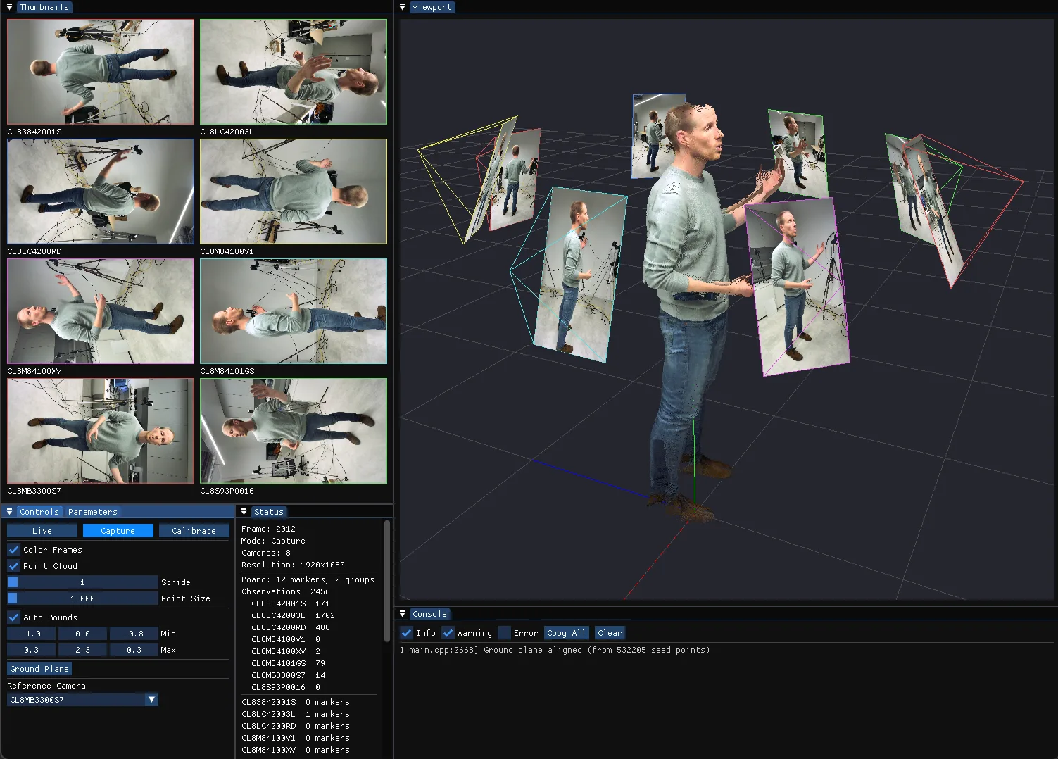 Volum Capture Studio — volumetric capture software